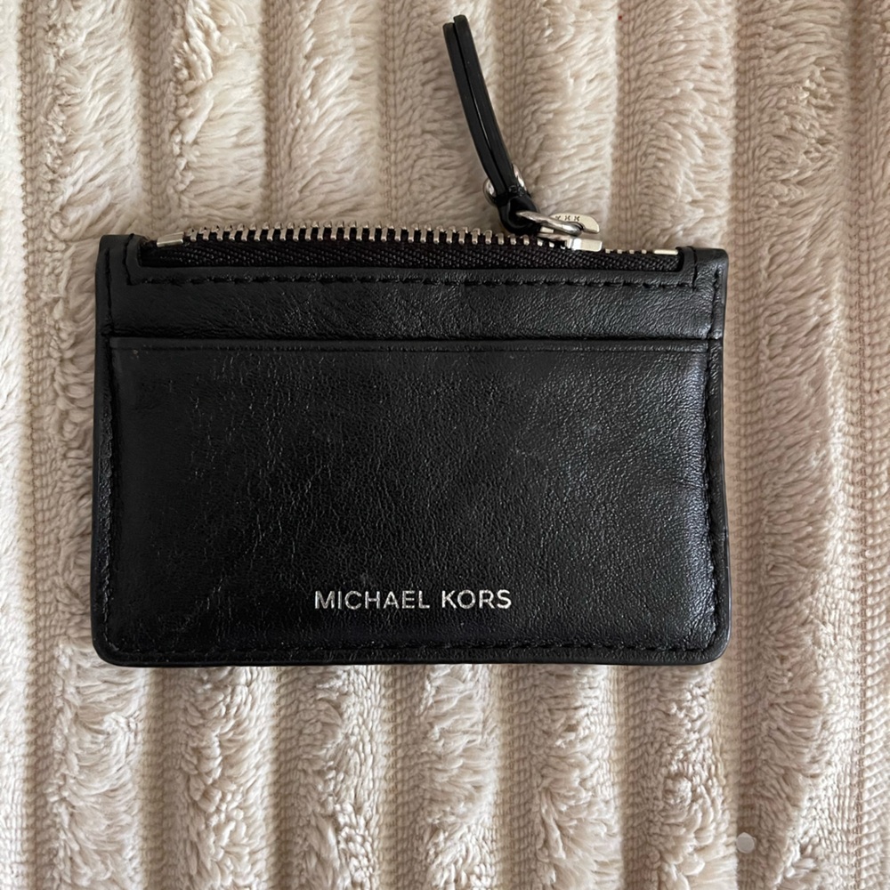 Michael Kors zipper ID pouch